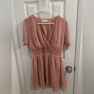 Sage The Label Pink Floral Dress